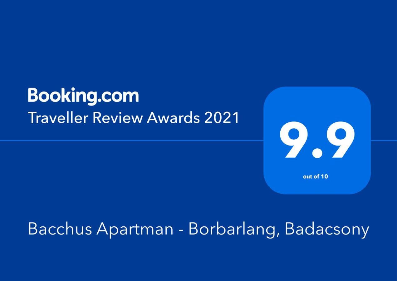 Bacchus - Borbarlang, Badacsony Apartment Badacsonytomaj